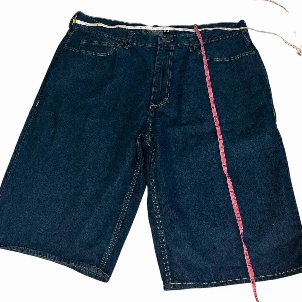 Classic Blue Jean Shorts with Relaxed Fit